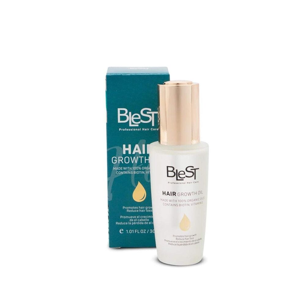 Blest - Organic Hair Growth Oil with Biotin & Vitamin E 30ml